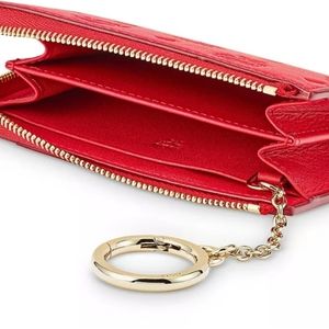 🔥🔥MCM Klara Leather Mini Wallet with KEY Ring